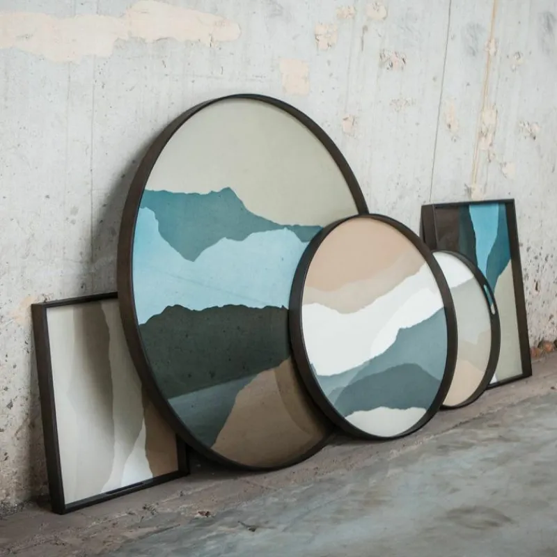 Outlet Wabi Sabi Dienblad Rond Dienbladen