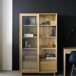 Outlet Wave Vitrinekast Vitrinekasten|Buffetkasten