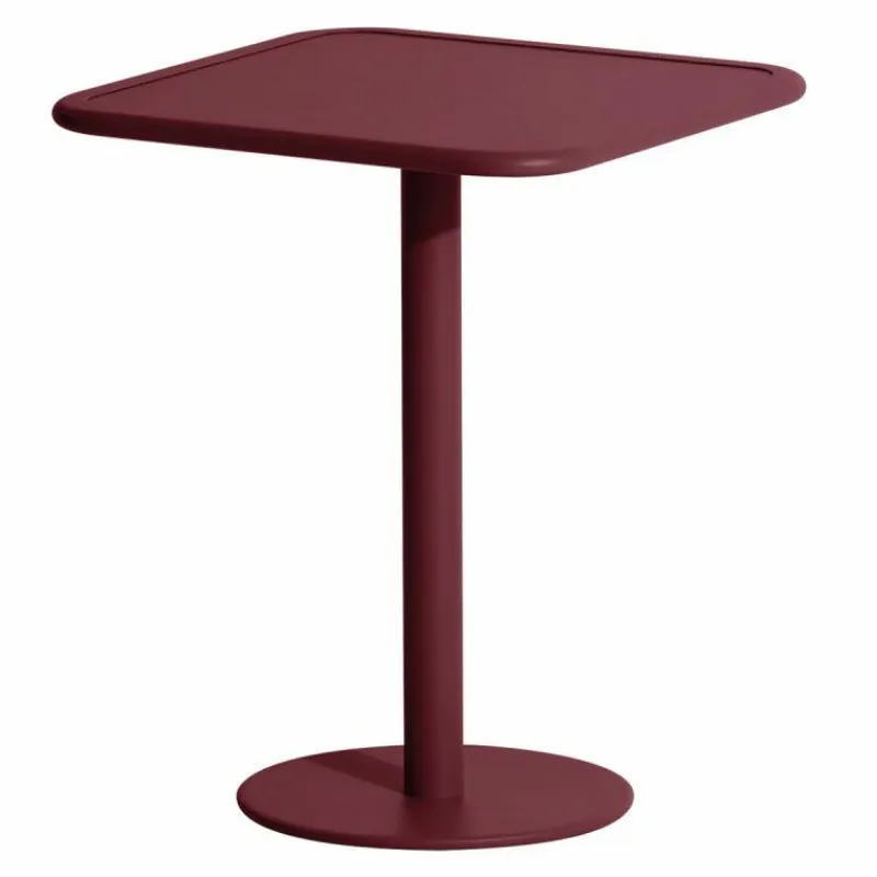 Outlet Week-end Bistro Tafel Vierkant Tuintafels