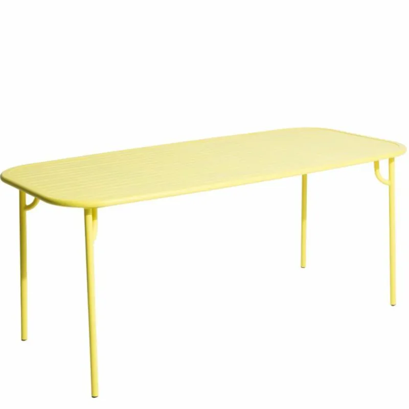 Outlet Week-end Eettafel Rechthoek Tuintafels|Eettafels