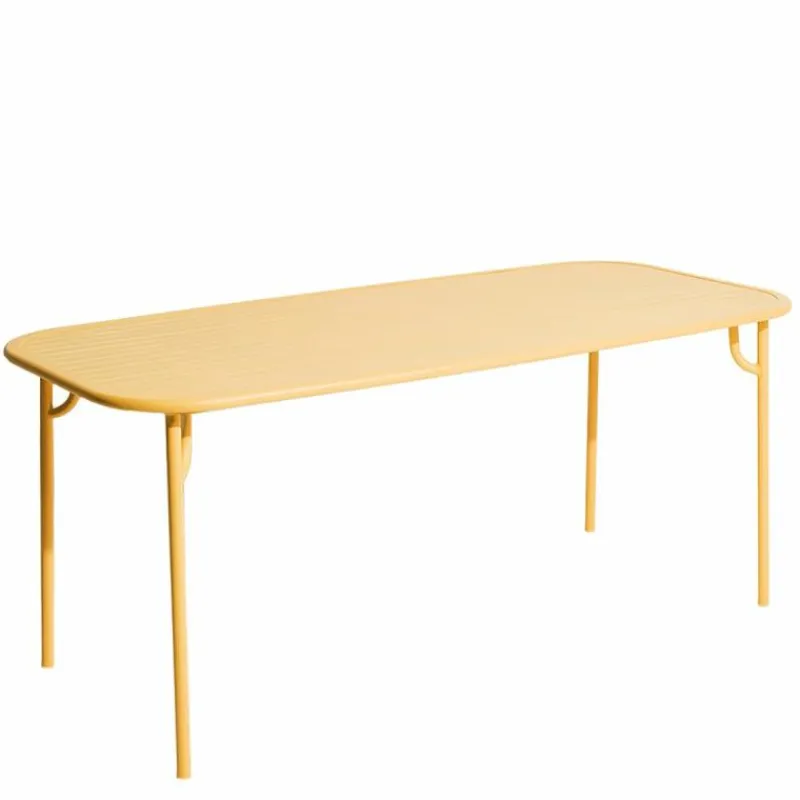 Outlet Week-end Eettafel Rechthoek Tuintafels|Eettafels