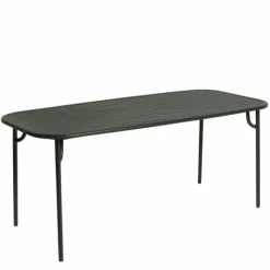 Outlet Week-end Eettafel Rechthoek Tuintafels|Eettafels