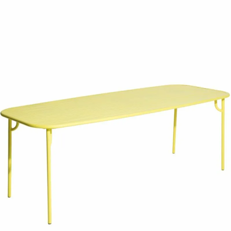 Outlet Week-end Eettafel Rechthoek Tuintafels|Eettafels