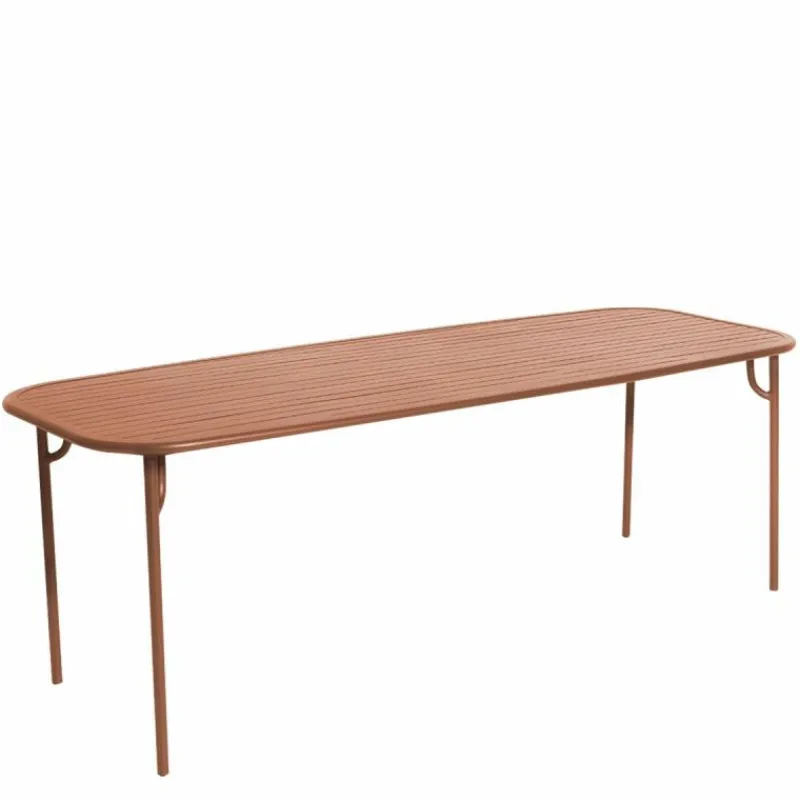 Outlet Week-end Eettafel Rechthoek Tuintafels|Eettafels