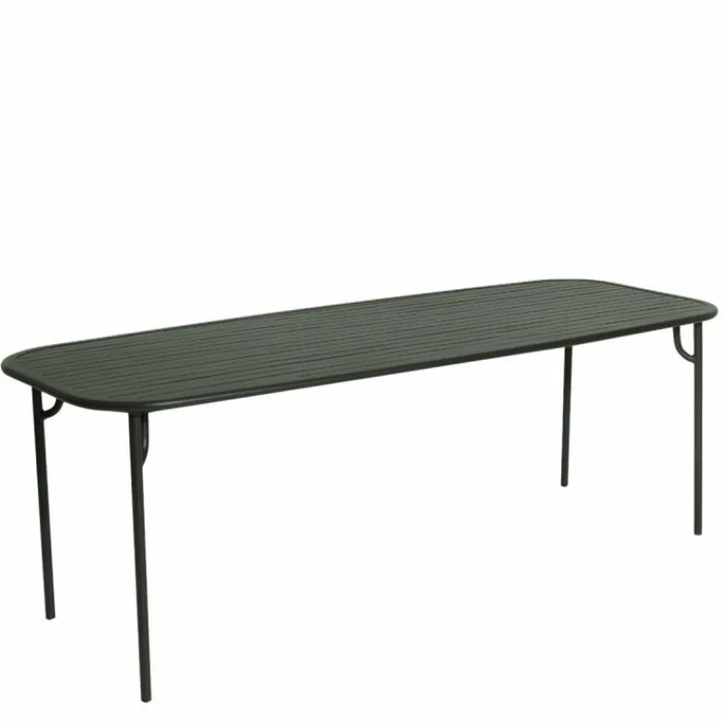 Outlet Week-end Eettafel Rechthoek Tuintafels|Eettafels