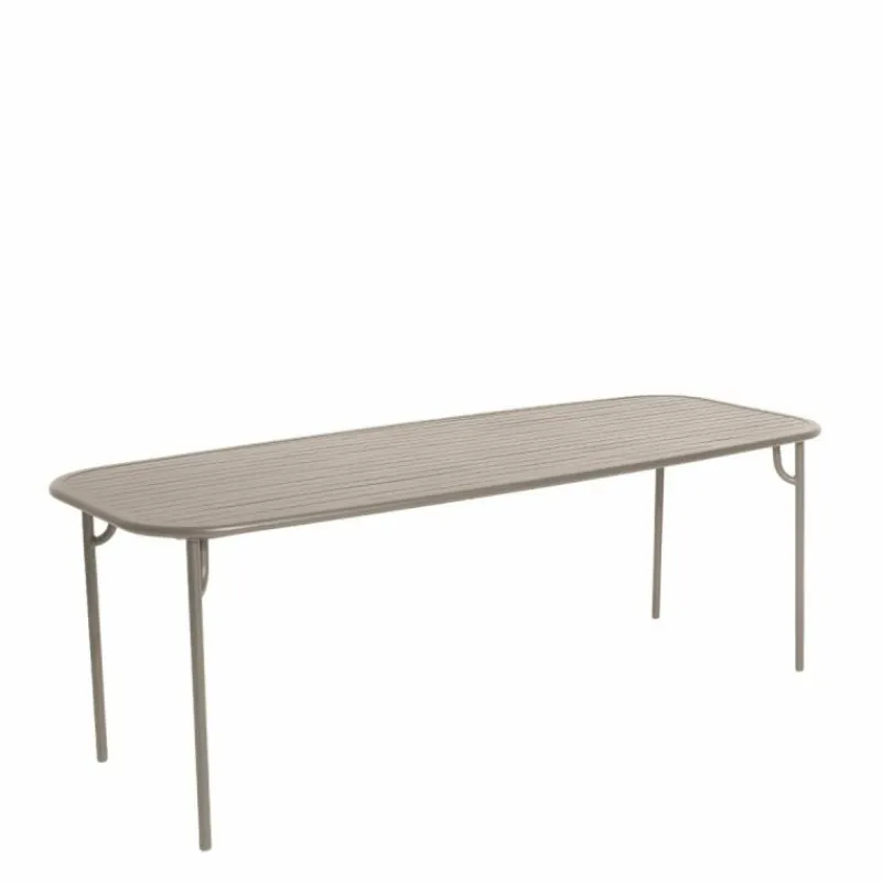 Outlet Week-end Eettafel Rechthoek Tuintafels|Eettafels