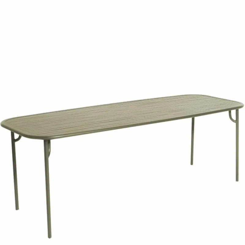 Outlet Week-end Eettafel Rechthoek Tuintafels|Eettafels