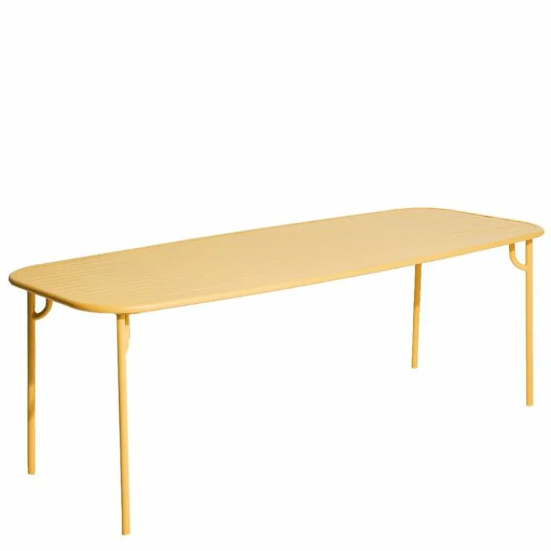 Outlet Week-end Eettafel Rechthoek Tuintafels|Eettafels