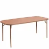 Online Week-end Eettafel Rechthoekig Dicht Blad Tuintafels|Eettafels