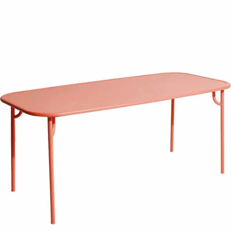 Online Week-end Eettafel Rechthoekig Dicht Blad Tuintafels|Eettafels
