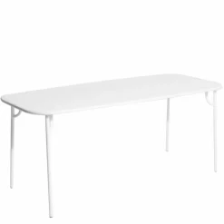Online Week-end Eettafel Rechthoekig Dicht Blad Tuintafels|Eettafels