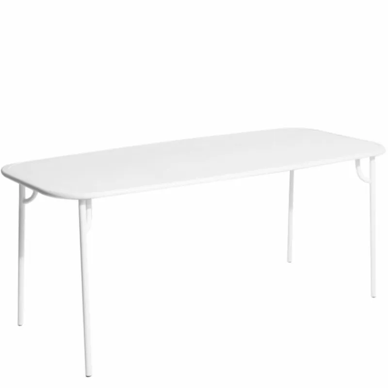 Online Week-end Eettafel Rechthoekig Dicht Blad Tuintafels|Eettafels