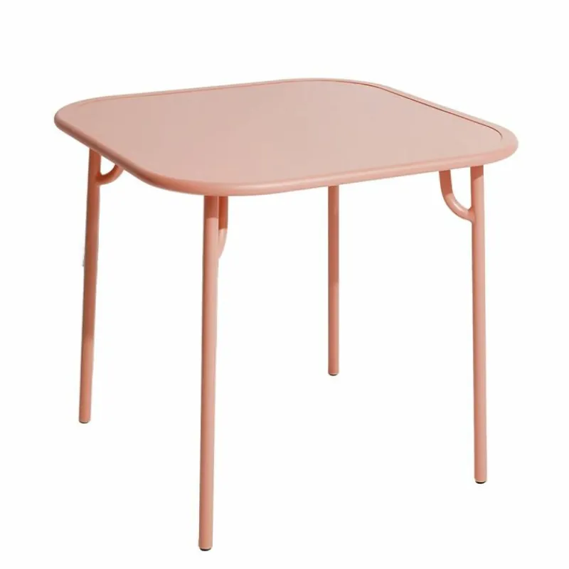 Online Week-end Eettafel Vierkant Dicht Blad Tuintafels|Eettafels