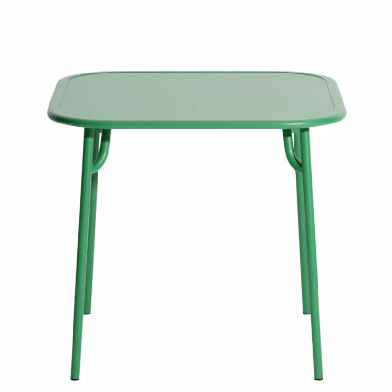 Online Week-end Eettafel Vierkant Dicht Blad Tuintafels|Eettafels