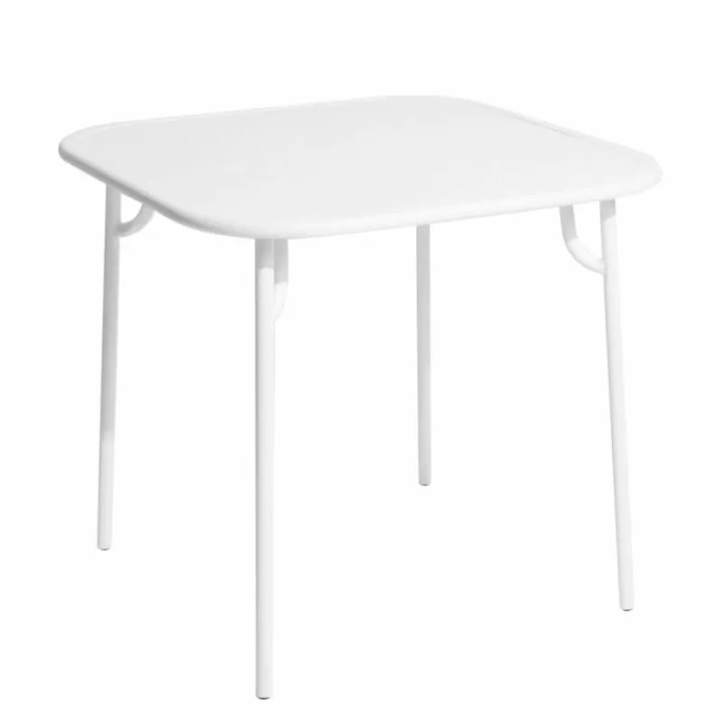 Online Week-end Eettafel Vierkant Dicht Blad Tuintafels|Eettafels