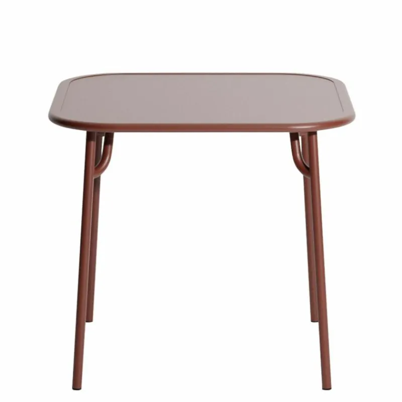 Online Week-end Eettafel Vierkant Dicht Blad Tuintafels|Eettafels