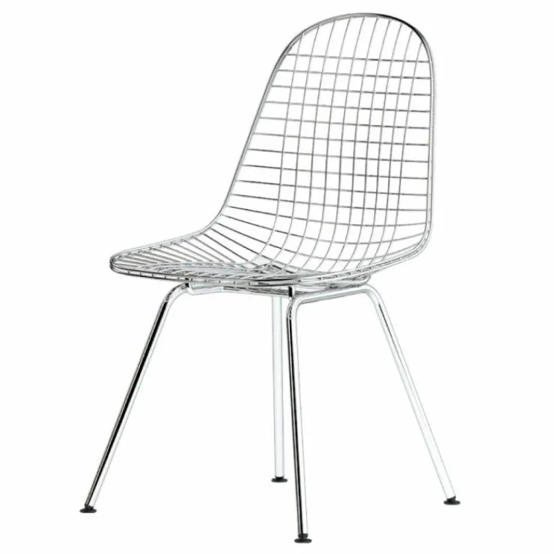 Wire Chair DKX Stoel Chroom Eetkamerstoelen