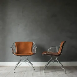 Outlet Wire Loungestoel Eetkamerstoelen