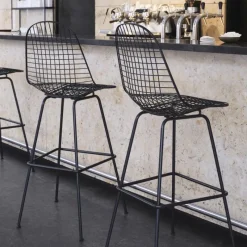 Clearance Wire Stool Barkruk High Barkrukken