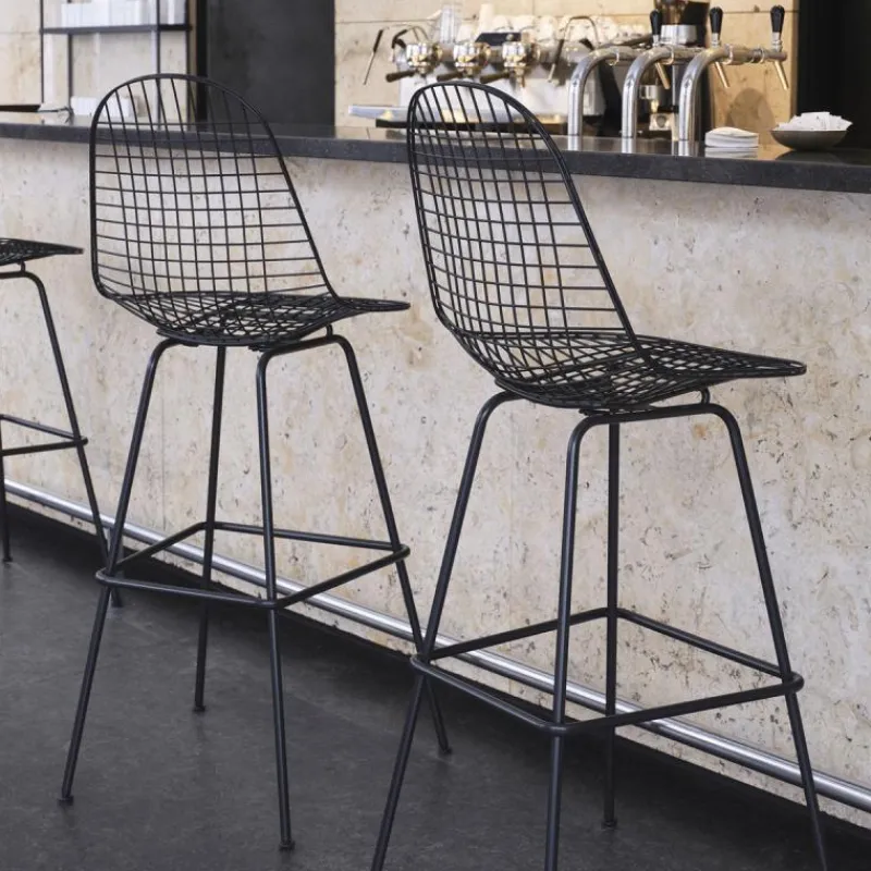 Clearance Wire Stool Barkruk High Barkrukken