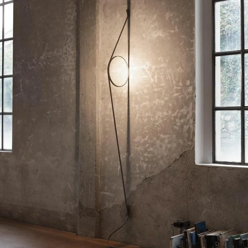 Hot WireRing Wandlamp Grijs Wandlampen