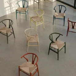 New Wishbone Stoel CH24 Beuken Eetkamerstoelen