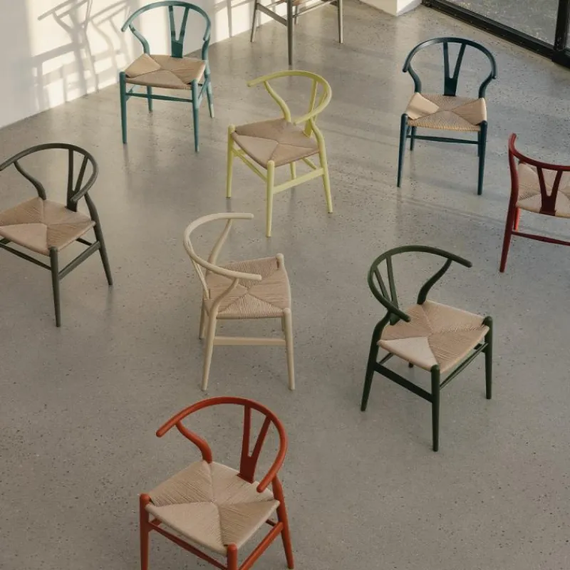New Wishbone Stoel CH24 Beuken Eetkamerstoelen