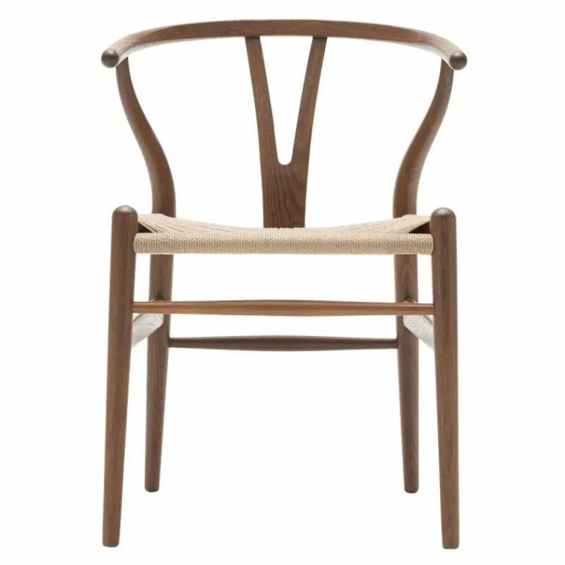 Discount Wishbone Stoel CH24 Eiken Eetkamerstoelen