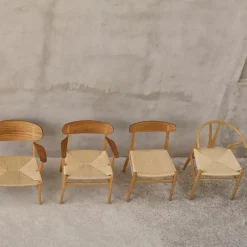 Discount Wishbone Stoel CH24 Eiken Eetkamerstoelen