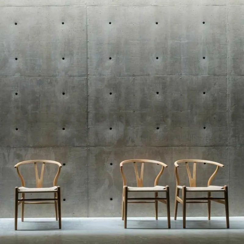 Discount Wishbone Stoel CH24 Eiken Eetkamerstoelen