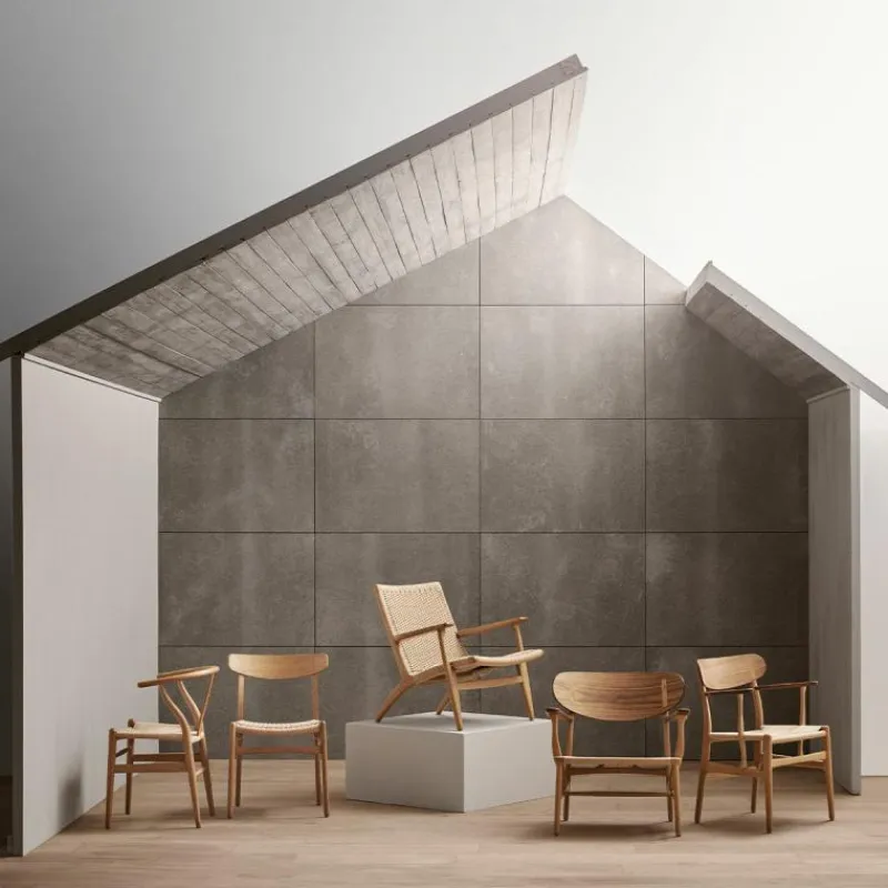 Discount Wishbone Stoel CH24 Eiken Eetkamerstoelen