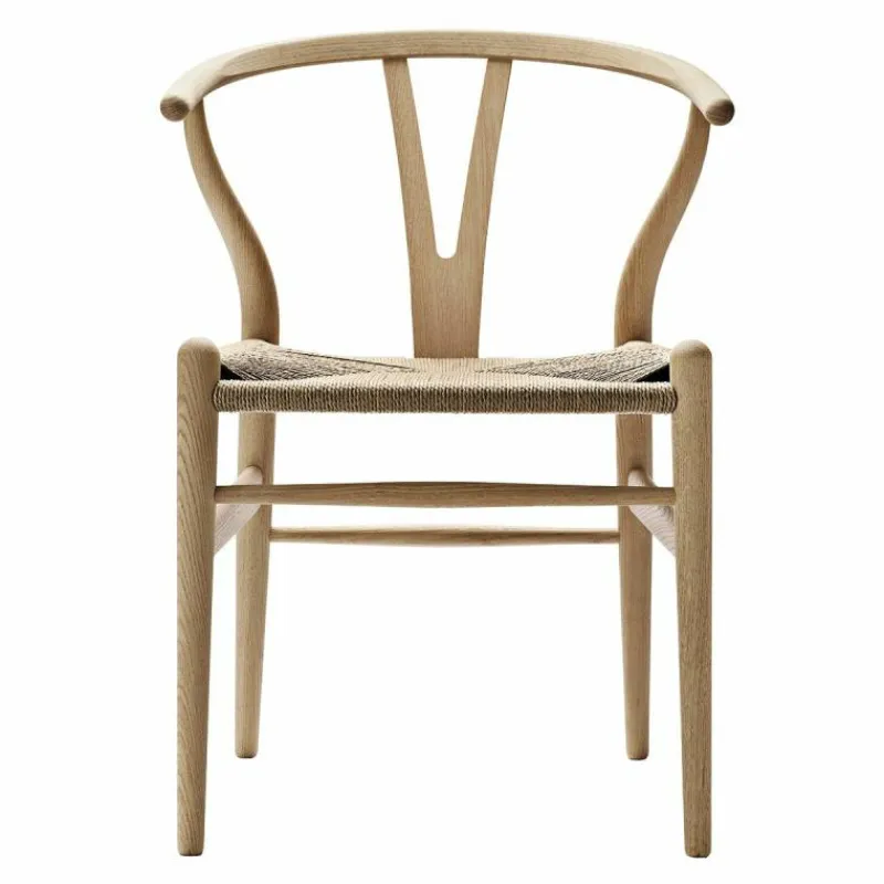 Discount Wishbone Stoel CH24 Eiken Eetkamerstoelen