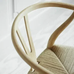 Discount Wishbone Stoel CH24 Eiken Eetkamerstoelen