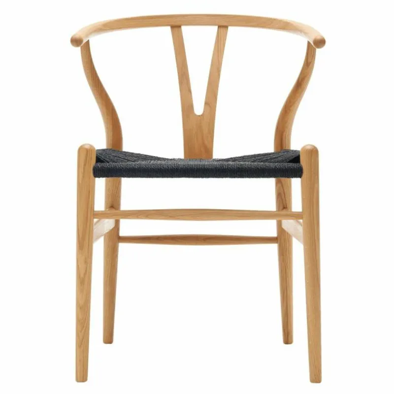 Discount Wishbone Stoel CH24 Eiken Eetkamerstoelen