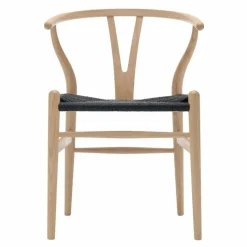 Discount Wishbone Stoel CH24 Eiken Eetkamerstoelen