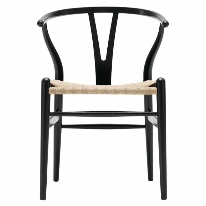 Discount Wishbone Stoel CH24 Eiken Eetkamerstoelen