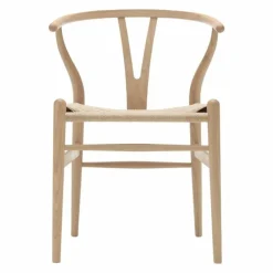 Discount Wishbone Stoel CH24 Eiken Eetkamerstoelen