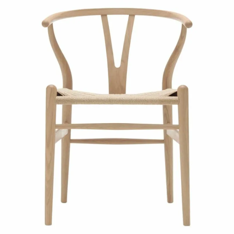 Discount Wishbone Stoel CH24 Eiken Eetkamerstoelen