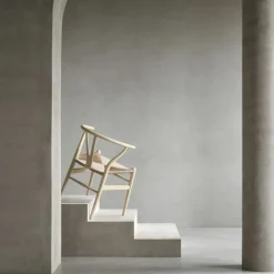 Discount Wishbone Stoel CH24 Eiken Eetkamerstoelen