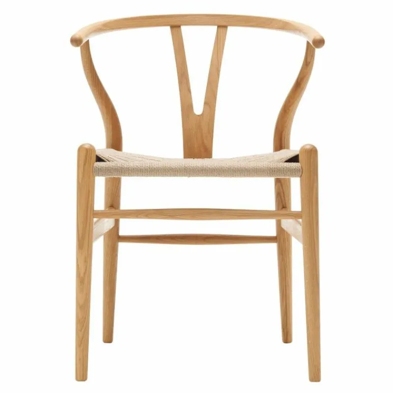 Discount Wishbone Stoel CH24 Eiken Eetkamerstoelen