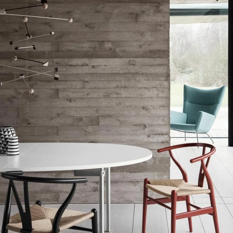 Best Wishbone Stoel CH24 Gekleurd / Naturel Eetkamerstoelen