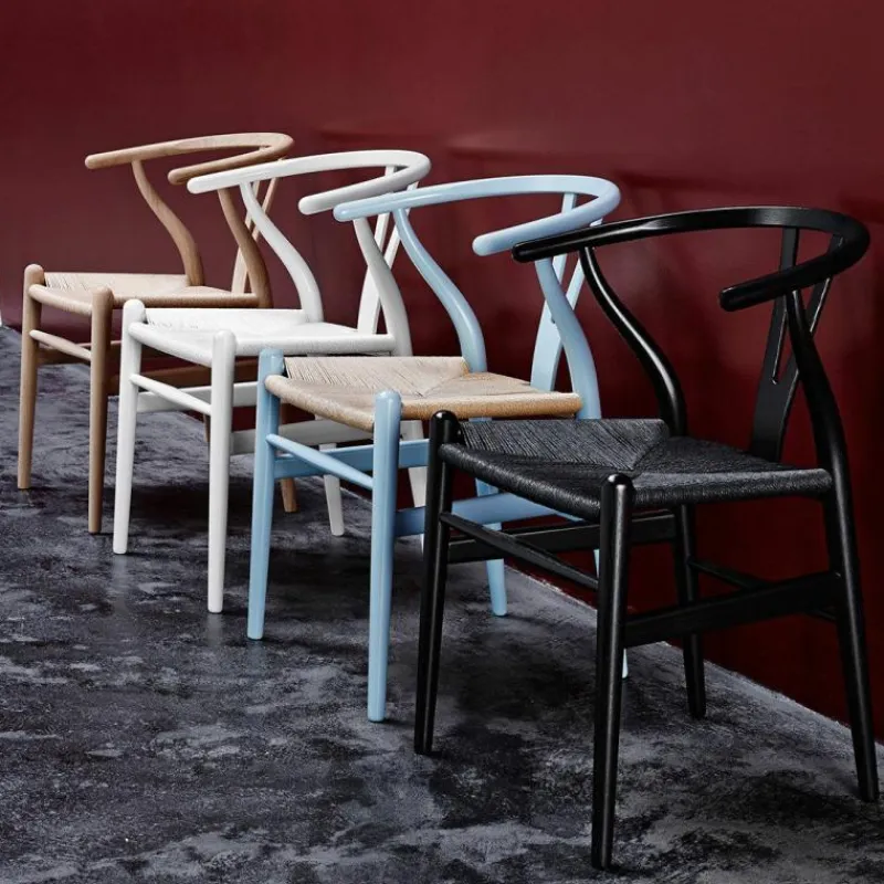 Best Wishbone Stoel CH24 Gekleurd / Naturel Eetkamerstoelen