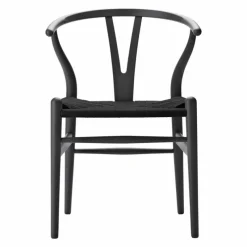 Clearance Wishbone Stoel CH24 Gekleurd / Zwart Eetkamerstoelen