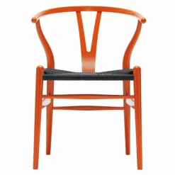 Clearance Wishbone Stoel CH24 Gekleurd / Zwart Eetkamerstoelen