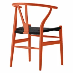 Clearance Wishbone Stoel CH24 Gekleurd / Zwart Eetkamerstoelen