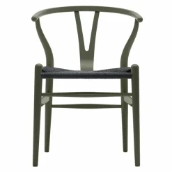 Clearance Wishbone Stoel CH24 Gekleurd / Zwart Eetkamerstoelen
