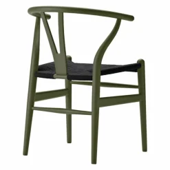 Clearance Wishbone Stoel CH24 Gekleurd / Zwart Eetkamerstoelen