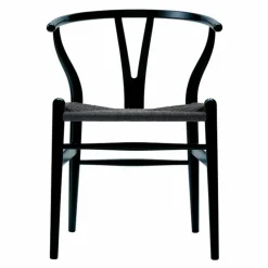 Clearance Wishbone Stoel CH24 Gekleurd / Zwart Eetkamerstoelen