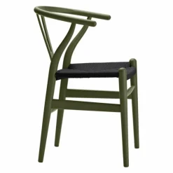 Clearance Wishbone Stoel CH24 Gekleurd / Zwart Eetkamerstoelen