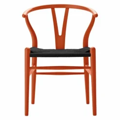 Clearance Wishbone Stoel CH24 Gekleurd / Zwart Eetkamerstoelen